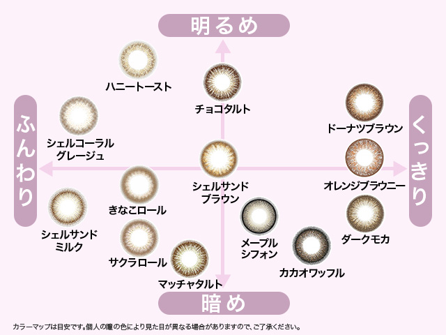 フランミー チョコタルト  ｜ふんわり( カラコン ワンデー 1日使い捨て 処方箋不要 10枚入り) 2箱セット フランミー
